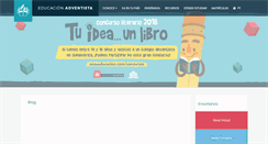 Desktop Screenshot of educacionadventista.com